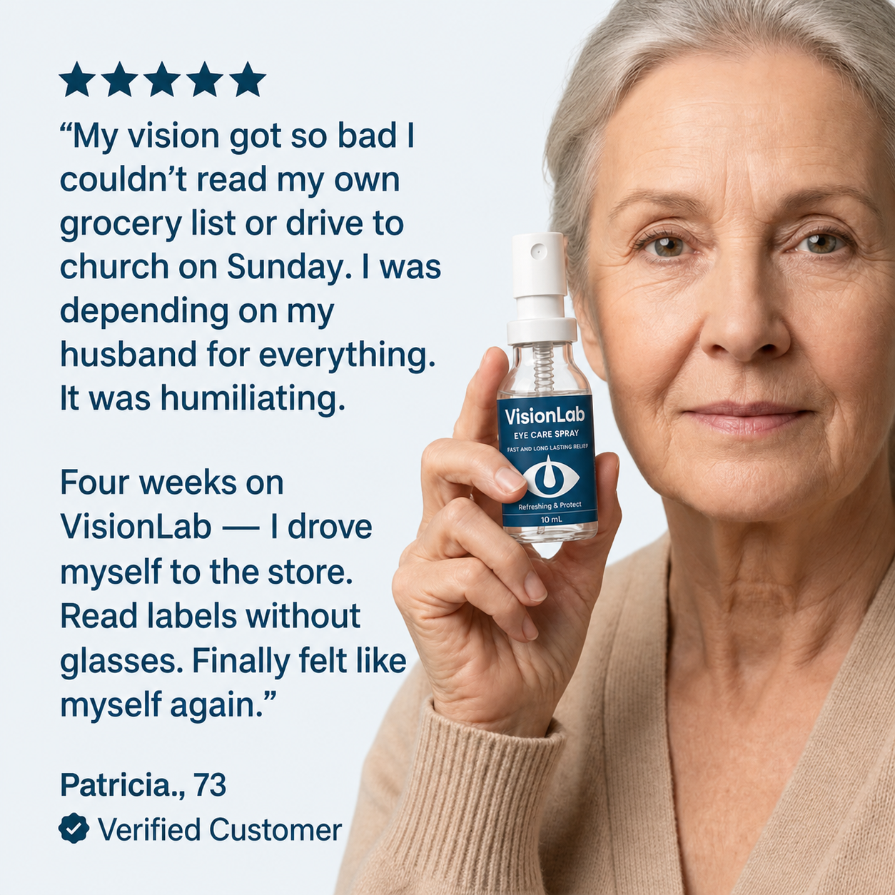 VisionLab Lutein Eye Spray